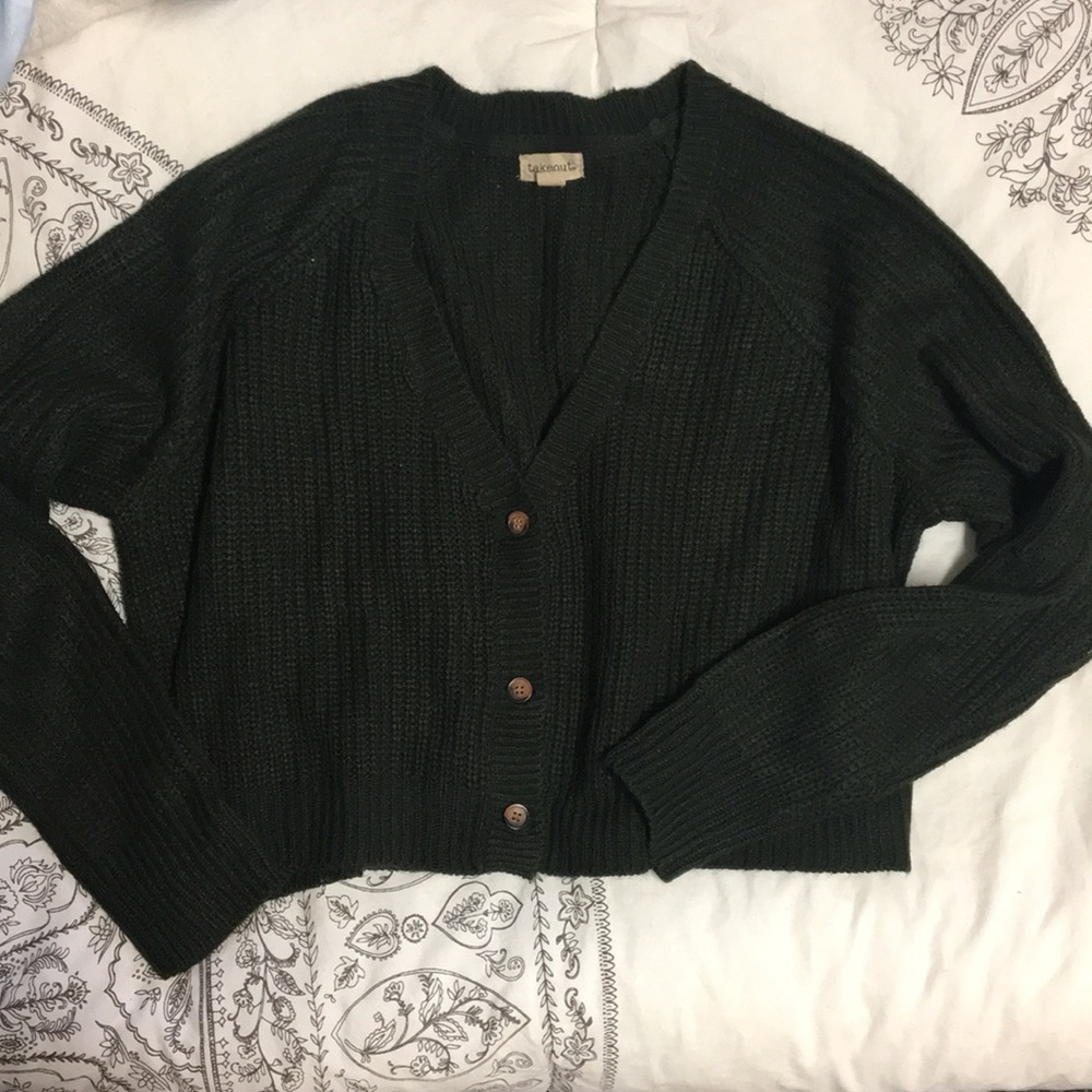 Cropped cardigan